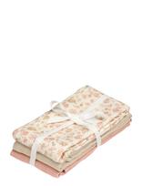 Cam Cam Copenhagen - Muslin Cloth, 3-Pack - Gots Mix - Carousel - Muslino audiniai - Rožinė