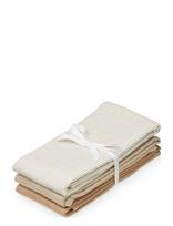 Cam Cam Copenhagen - Muslin Cloth, 3-Pack - Gots Mix - Carousel - Muslino audiniai - Marga / raštuota