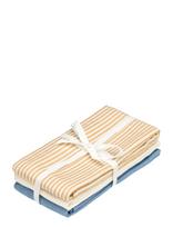 Cam Cam Copenhagen - Muslin Cloth, 3-Pack - Gots Mix - Carousel - Muslino audiniai - Smėlio