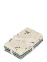 Cam Cam Copenhagen - Wash Cloth, 4 Pack - Gots - Rowan - Muslino audiniai - Kreminė spalva