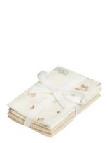 Cam Cam Copenhagen - Wash Cloth, 4 Pack - Gots - Rowan - Muslino audiniai - Kreminė spalva