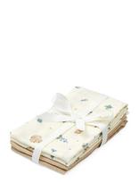 Cam Cam Copenhagen - Wash Cloth, 4 Pack - Gots - Rowan - Muslino audiniai - Balta