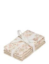 Cam Cam Copenhagen - Wash Cloth, 4 Pack - Gots - Rowan - Muslino audiniai - Rožinė