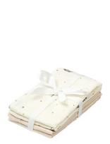 Cam Cam Copenhagen - Wash Cloth, 4 Pack - Gots - Rowan - Muslino audiniai - Kreminė spalva