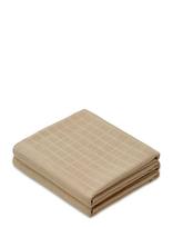 Cam Cam Copenhagen - Muslin Cloth, Solid Colour, 2-Pack - Gots - Latte - Muslino audiniai - Smėlio