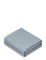 Cam Cam Copenhagen - Muslin Cloth, Solid Colour, 2-Pack - Gots - Latte - Muslino audiniai - Mėlyna