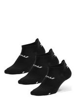 2XU - Ankle Socks 3 Pack - Futbolo kojinės iki kulkšnių - Juoda