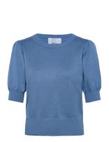 Minus - Liva Strik T-Shirt - Megztinis - Mėlyna