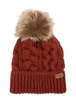 Barbour - Barbour Penshaw Beanie Hat - Kepurė - Raudona