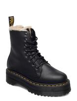 Dr. Martens - Jadon Fl - Aulinukai plokščiu kulnu - Juoda