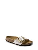 Birkenstock - Madrid Big Buckle - Plokščiapadės basutės - Sidabro