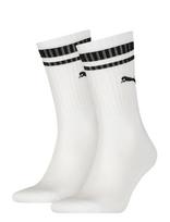 PUMA - Puma Unisex Heritage Crew Sock 2P - Įprastos kojinės - Balta