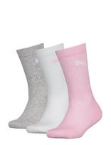 PUMA - Puma Kids Crew Sock 3P - Kojinės - Rožinė
