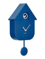KARLSSON - Wall Clock Modern Cuckoo Abs Cobalt Blue - Sieninis laikrodis - Mėlyna