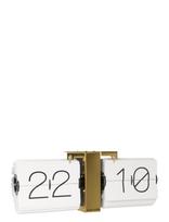 KARLSSON - Flip Clock No Case - Židinio ir stalo laikrodžiai - Aukso