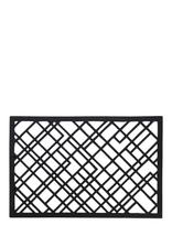 Tica Copenhagen - Doormat Rubber, 90X60 Cm - Durų kilimėlis - Juoda