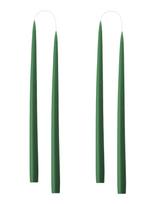 Kunstindustrien - Hand Dipped Candles, 4 Pack - Žvakė - Žalia