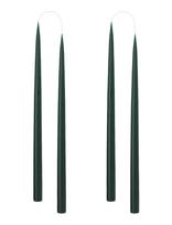 Kunstindustrien - Hand Dipped Candles, 4 Pack - Žvakė - Žalia