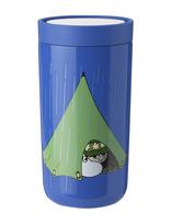 Stelton - To Go Click Termokop 0.2 L. Moomin Camping - Termosinis puodelis - Mėlyna