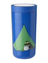 Stelton - To Go Click Termokop 0.4 L. Moomin Camping - Termosinis puodelis - Mėlyna