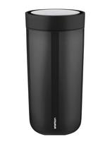 Stelton - To Go Click Termokop 0.4 L. Black - Termosinis puodelis - Juoda