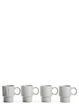 Sagaform - Coffee & More, Espresso 4-Pack - Espreso puodelis - Balta