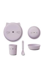 Liewood - Brody Junior Set - Vakarienės rinkiniai - Violetinė