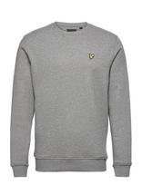 Lyle & Scott - Crew Neck Sweatshirt - Megztinis - Pilka