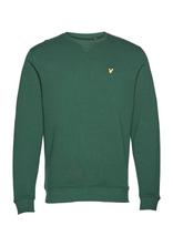Lyle & Scott - Crew Neck Sweatshirt - Megztinis - Žalia