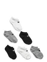 Nike - Nike 6 Pack No Show - Kojinės - Balta