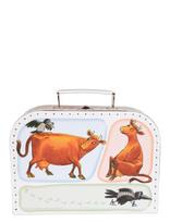 Mamma Mu - Cow Paper Case, Medium Size - Sandėliavimo dėžė - Marga / raštuota