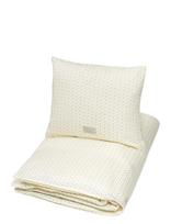 Cam Cam Copenhagen - Bedding Set, Single, 140X200Cm - Gots - Classic Stripes Rose - Patalynės komplektas - Kreminė spalva