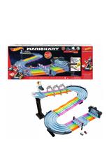 Hot Wheels - Mario Kart Rainbow Road Raceway Set With 2 1:64 Scale Vehicles - Lenktynių trasos - Marga / raštuota