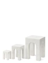 Gejst - Arkis Bookend Set - Knygų atrama - Balta