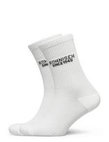 Röhnisch - 2-Pack Logo Socks - Įprastos kojinės - Balta