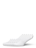 Hummel - Hmlchevron 6-Pack No Show Socks - Futbolo kojinės iki kulkšnių - Balta