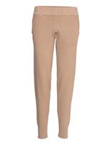 Selected - Slfbrinley Mw Knit Pant B - Sportinės kelnės - Smėlio
