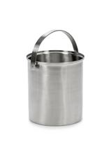 Serax - Ice Bucket M Brushed Steel - Kibirėlis ledui - Sidabro