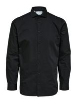 Selected - Slmslimfrit Ethan Ls Shirt Cut Away Noos - Smokingo marškiniai - Juoda