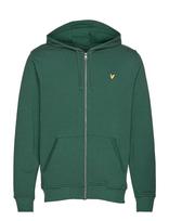 Lyle & Scott - Zip Through Hoodie - Džemperis - Žalia