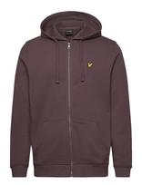 Lyle & Scott - Zip Through Hoodie - Džemperis - Ruda