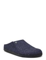 Birkenstock - Zermatt Shearling Fe Dark Blue - Šlepetės - Mėlyna