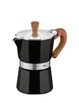 Cilio - Espressomaker Classico Natura 3 Kopper - Mokos kavinukas - Juoda