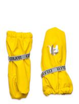CeLaVi - Padded Pu-Mittens - Lietaus pirštinės - Geltona