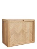 Hübsch - Herringbone Skoskab - Batų lentyna - Ruda