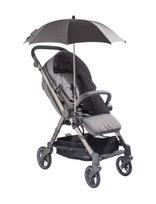 Twistshake - Twistshake Tour Umbrella Grey - Vežimėlio apsauga nuo saulės ir lietaus - Pilka