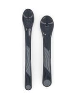 Twistshake - Twistshake 2X Feeding Spoon Set 4+M Black - Stalo įrankiai - Juoda