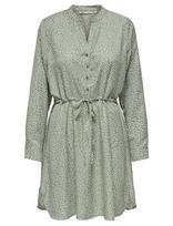 ONLY - Onlcory Life L/S V-Neck Tunic Wvn Noos - Tunika - Žalia
