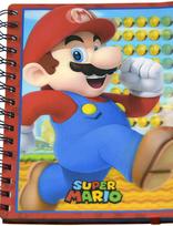 Super Mario - Super Mario Notebook - Kalendoriai ir užrašų knygelės - Marga / raštuota
