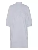 Culture - Cuantoinett Frill Dress - Tunika - Mėlyna
